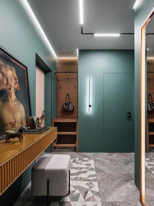 Дизайн квартиры - студии площадью 35 кв. 06