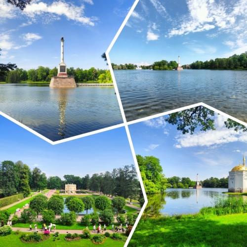 Летняя прогулка по екатерининскому парку: гармония истории и природы. 05