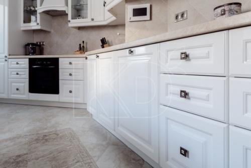 Кухни наших клиентов кухня айвори глянец. 04