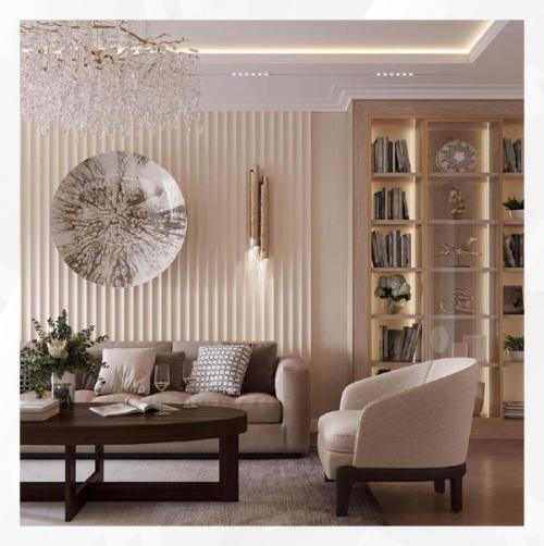 Гостиная комната в классическом стиле. 08