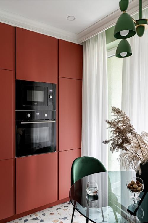 Интерьер однокомнатной квартиры 35, 4 кв. 09