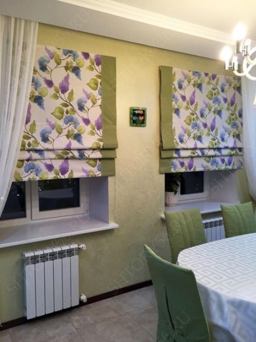 Римские шторы часто Тканевыми Жалюзи называют. 01