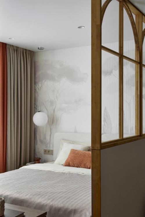 Из однокомнатной квартиры во второсортной панельке удалось сделать полноценную Двушку с тремя окнами и ощущением простора. 02