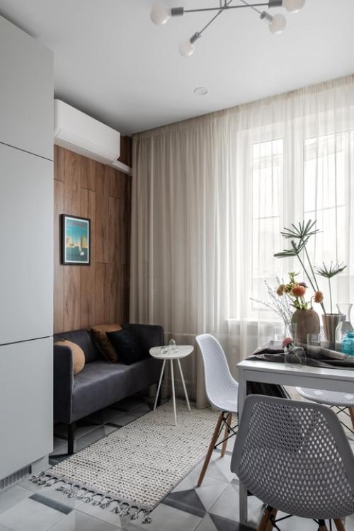 Интерьер 1-комнатной квартиры 38 кв. 03