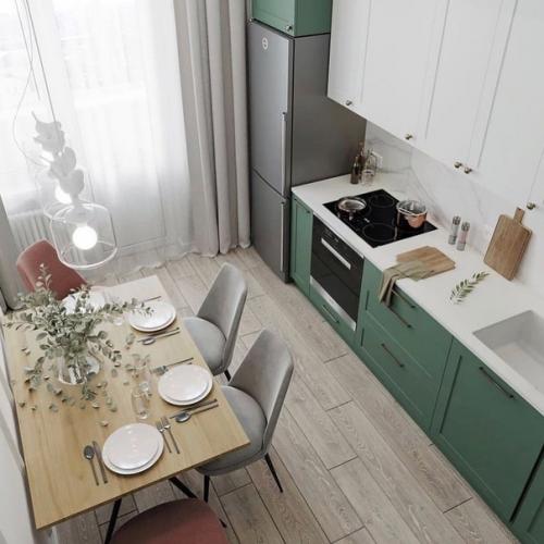 Приятные оттенки в дизайне интерьера квартиры. 07