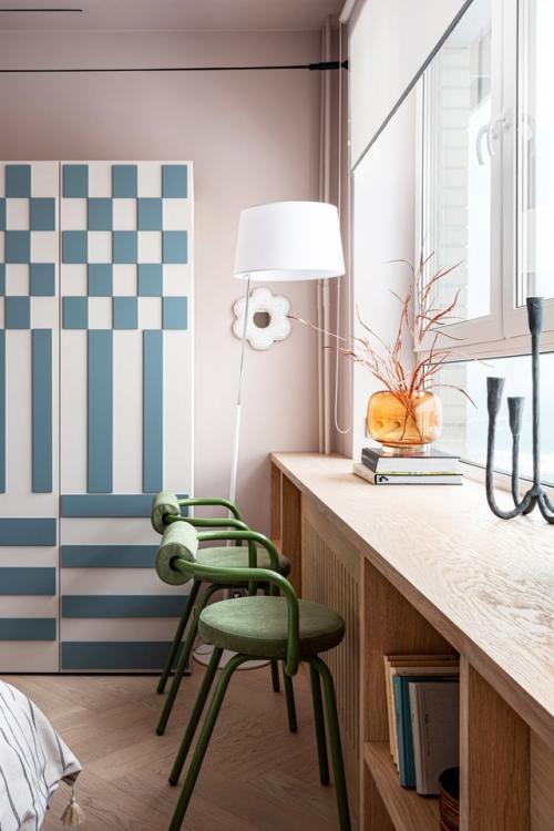 Дизайн маленькой квартиры - студии 21 м 2 в ЖК большое путилково в мо. 09