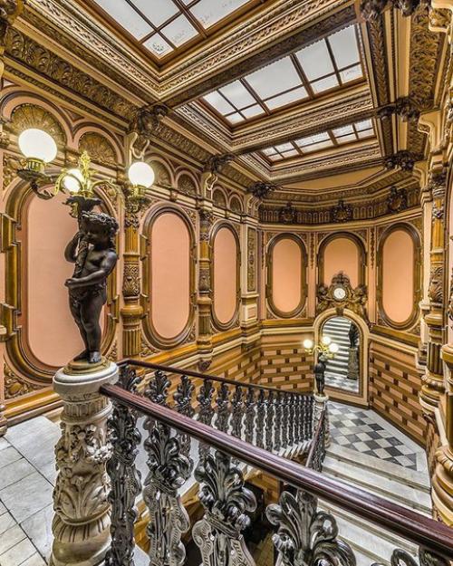 Роскошные интерьеры особняка Устинова в фотопроекте Андрея белимова - гущина. 02