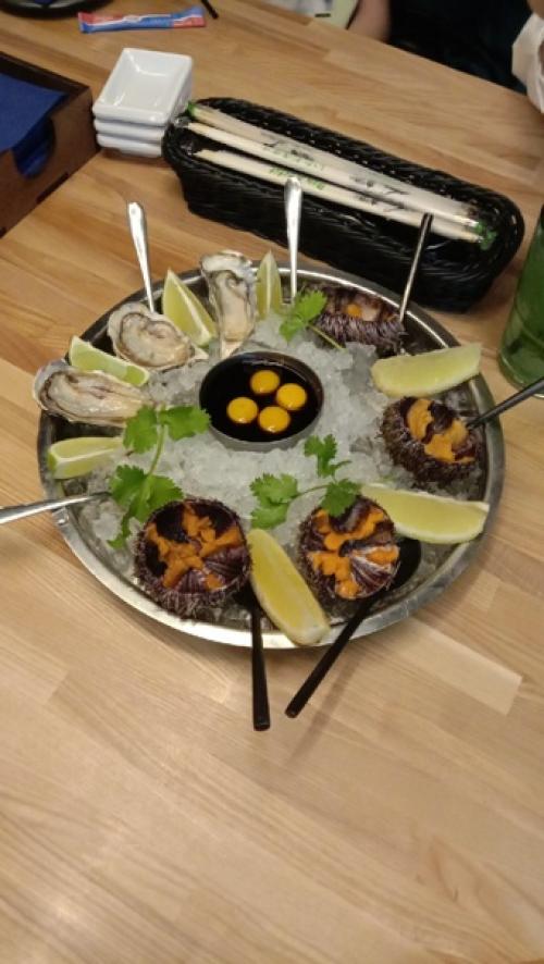 Ну а здесь побывали дружной компанией в прекрасном месте - ресторан мировой кухни едатека. 03