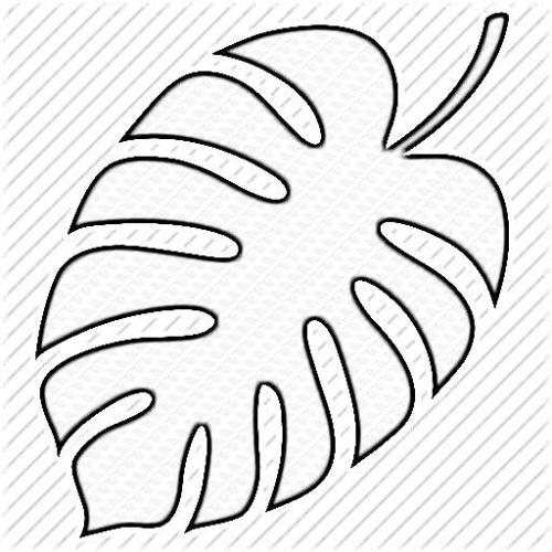 Стильный коврик в форме листа, созданный под вдохновением природы. 02