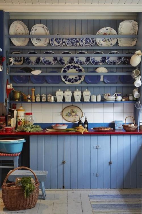 Интерьер в загородном доме в Норвегии. 03