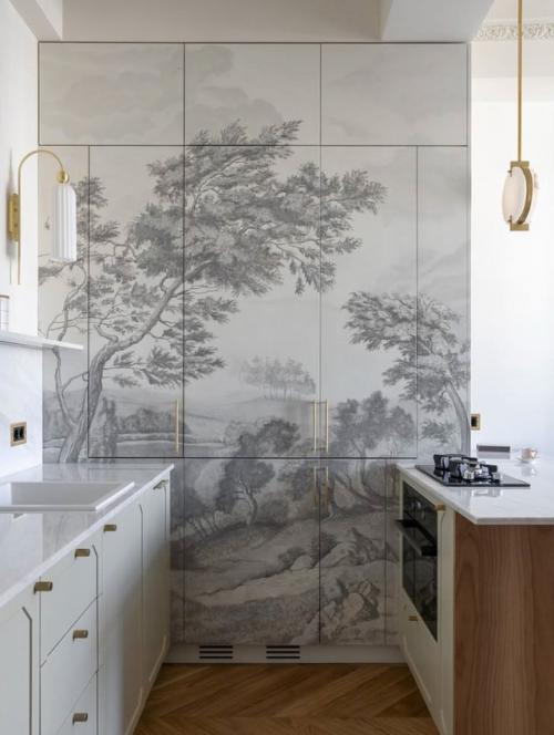 Интерьер квартиры в стиле современной классики. 01