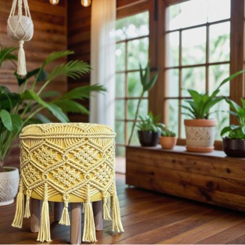 Макраме - это древнее искусство, которое сейчас переживает свое второе рождение. 03