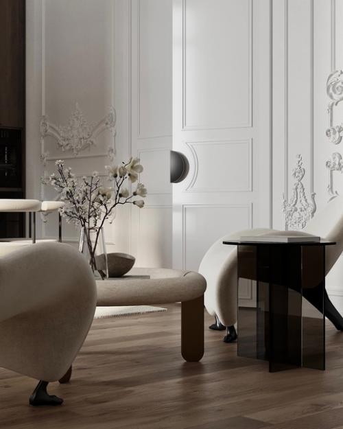 Мы хотим с вами поделиться невероятным интерьером кухни - гостиной 33 кв. 03