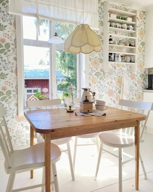 Винтажные штрихи в красивом скандинавском доме. 04