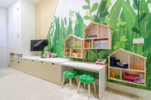 В новом выпуске Школы Ремонта дизайнер икеа Марина лефикайте оформляла детскую комнату для маленьких принцесс Майи и Таисии. 03