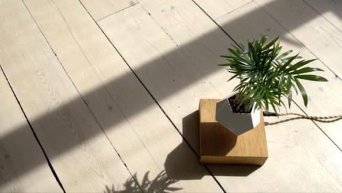 В интерьере квартиры в ЖК Новокрасково будет хорошо смотреться парящий горшок сложной многогранной формы. 03