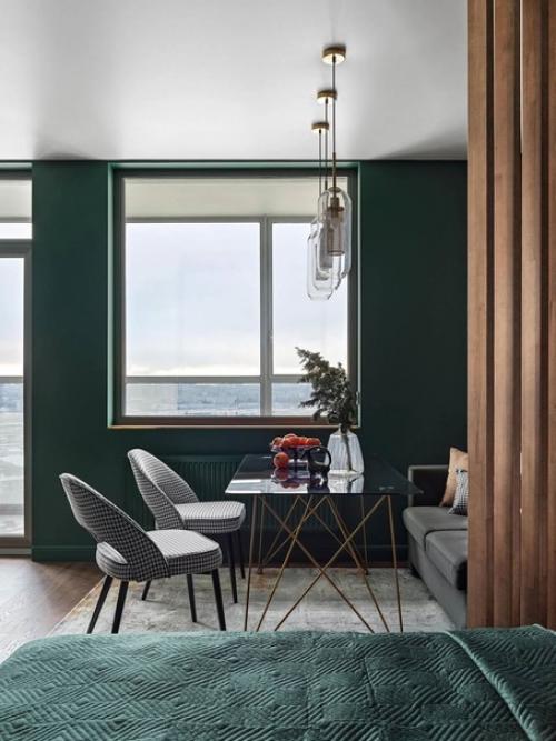 Дизайн квартиры - студии площадью 35 кв. 04