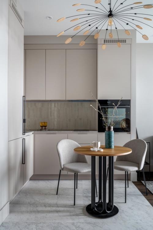 Гармоничный интерьер 1-комнатной квартиры 42, 6 м 2 в Москве. 06