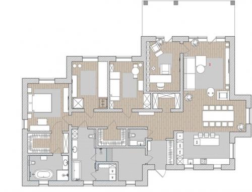 Дом площадью 196 кв. 09