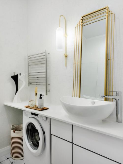 Дизайнер Наталья калентьева оформила светлый суперстильный интерьер квартиры площадью 40 кв. 09