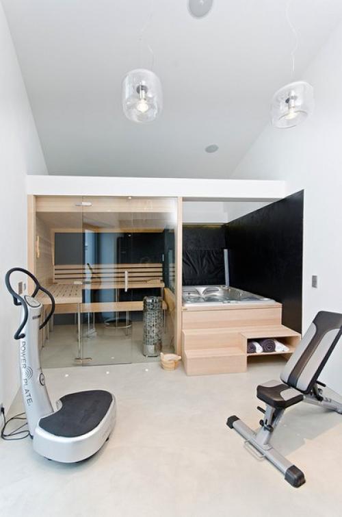 Бетонный интерьер дома в Чехии. 08