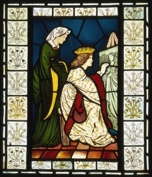 Витражи э. Бёрн - Джонса и у. Морриса. 01