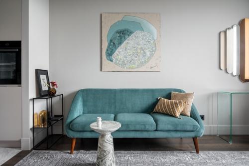 Гармоничный интерьер 1-комнатной квартиры 42, 6 м 2 в Москве. 01