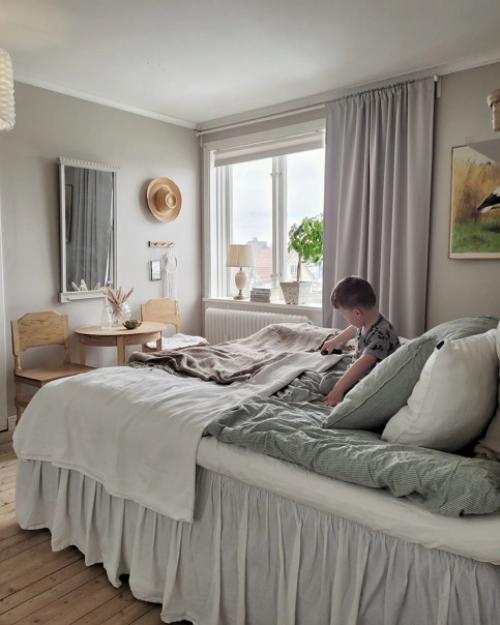 Винтажные штрихи в красивом скандинавском доме. 08