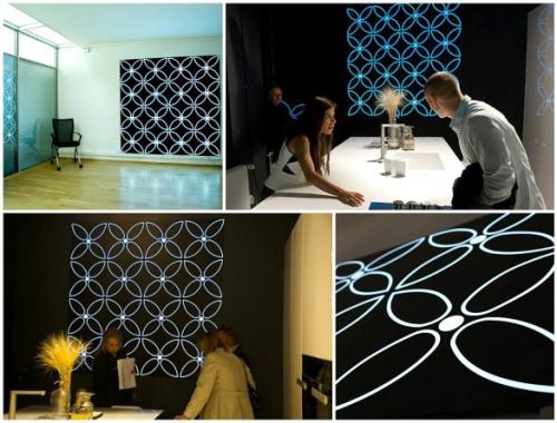 Светящиеся обои - новинка в мире дизайна. 01