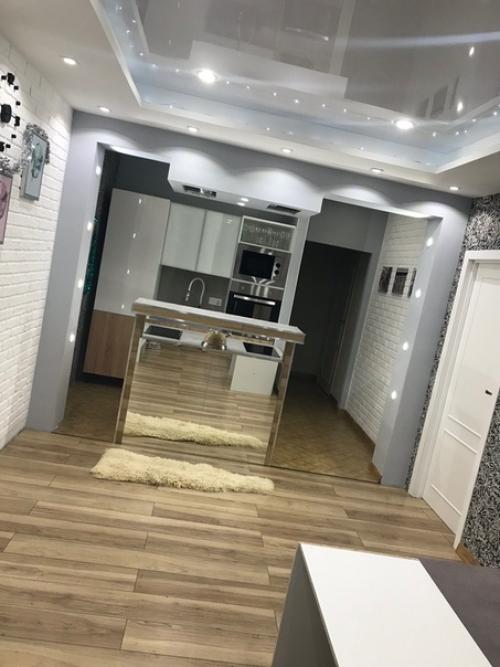 Первая в жизни квартира первый ремонт не было даже ни одной стены! 08