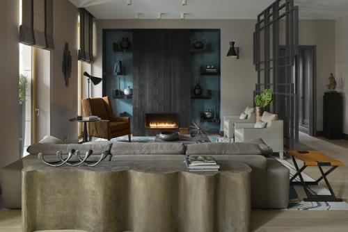 Модный интерьер в Москве: проект в деталях. 03