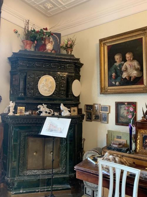 Квартира семьи Бенуа в Петербурге - чудом сохранившийся уголок начала ХХ века. 02