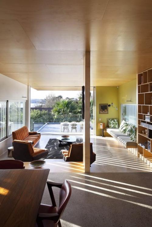Дом в стиле пятидесятых в новой Зеландии. 02