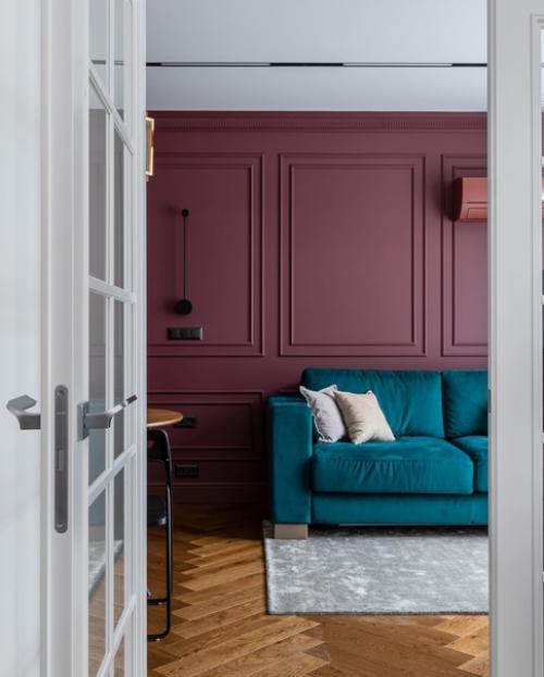 Реализованный интерьер кухни - гостиной от Ксении Васильевой. 03