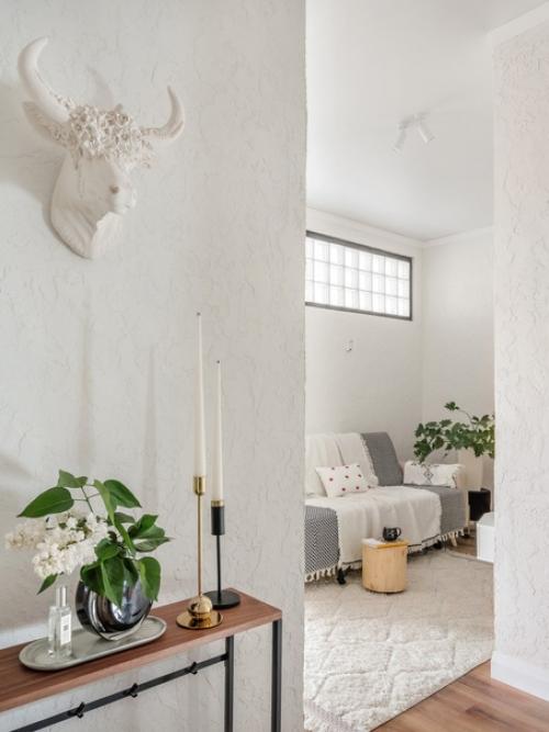 Дизайнер Наталья калентьева оформила светлый суперстильный интерьер квартиры площадью 40 кв. 07