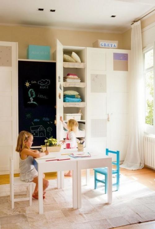 Проект недели: 5 секретов от дизайнера для детской двух девочек. 06