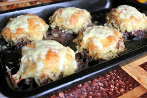 Стожки - блюдо из мясного фарша. 04