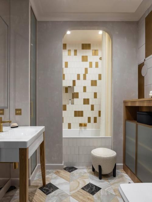 Интерьер квартиры в стиле современной классики. 08