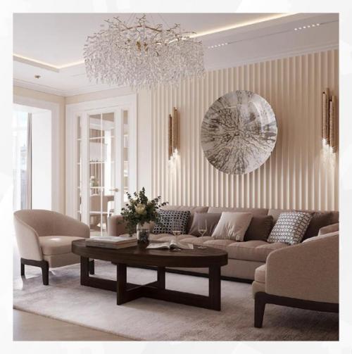 Гостиная комната в классическом стиле. 02