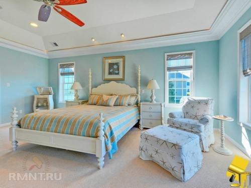 Лучшие оттенки для оформления интерьера в морском стиле. 04