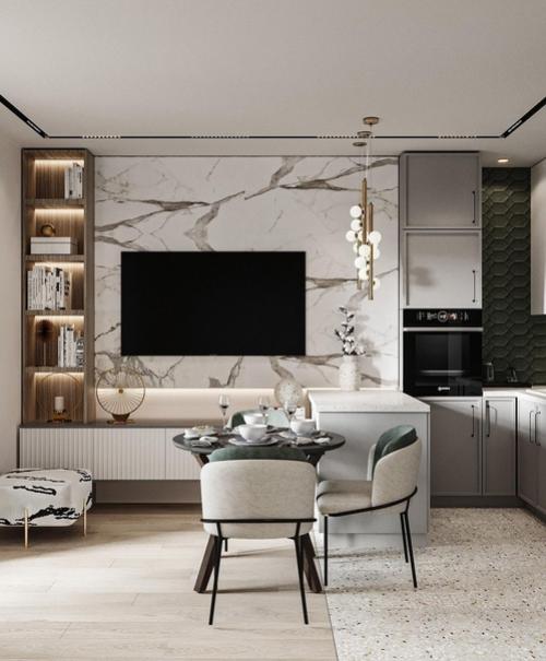 Кухня - гостиная (18 кв. 01