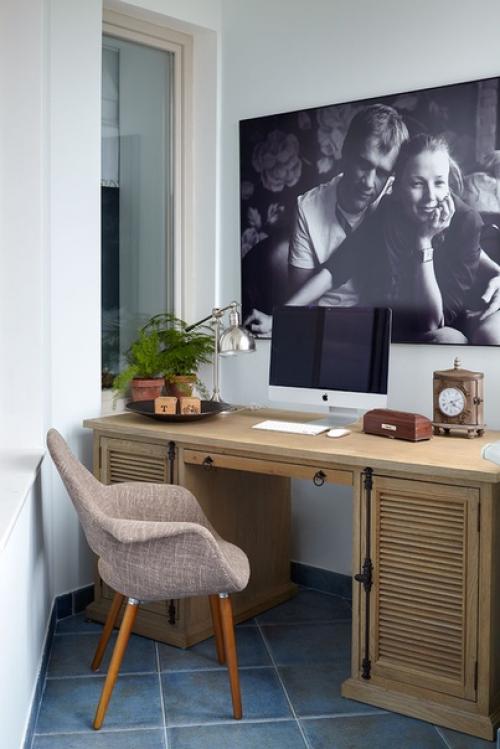 Дизайн маленькой квартиры: классический интерьер в новостройке. 02