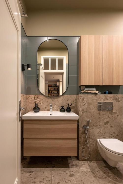 Реализованный интерьер квартиры, площадью 65 кв. 04