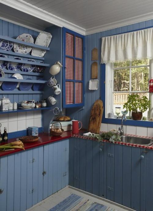 Интерьер в загородном доме в Норвегии. 04