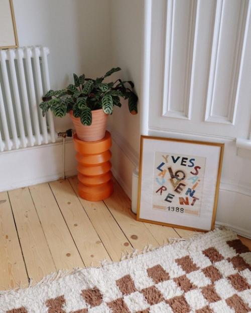 Тенденция интерьера, которую стоит попробовать - как использовать принт шахматной доски в вашем доме. 02