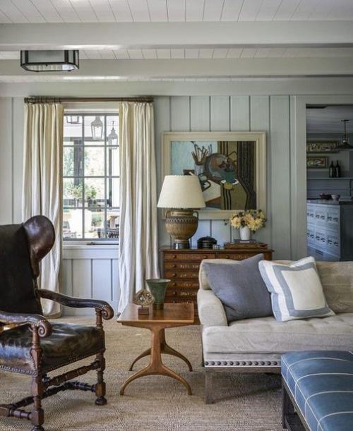 Про цвет голубой - идеальный цвет для интерьера.