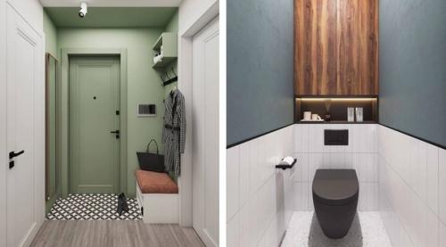 Дизайн однокомнатной квартиры: легкость и воздушность. 04