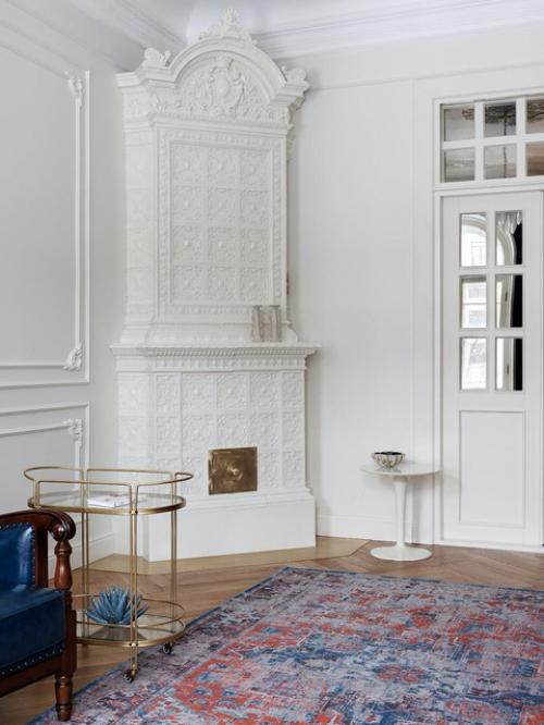 Реализованный интерьер квартиры, площадью 42 кв. 05