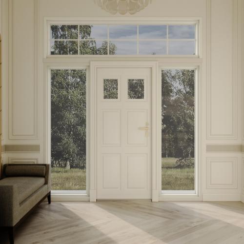 Всем привет.  Первая большай работа по визуализаци интерьера с элементами классического стиля. 01