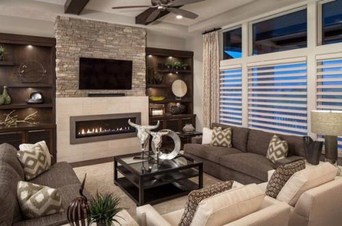 Существует несколько признаков современного стиля в оформлении жилых пространств: 05